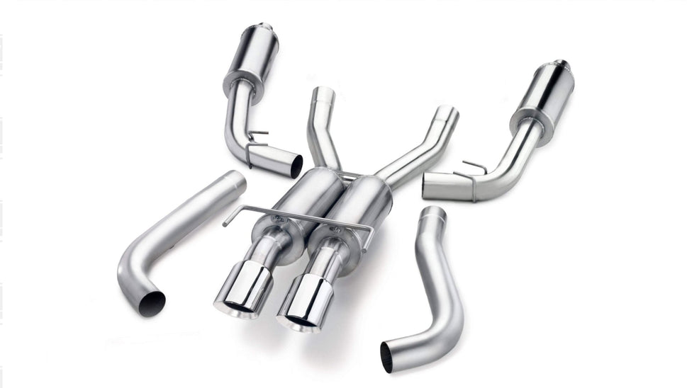 1996-2002 Dodge Viper RT Exhaust | Sport / 3.0 in Cat-Back 4.0 in Single Tips | GTS 8.0L Hi-Flow Cat (14119)