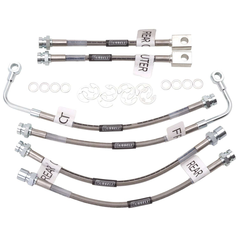 1998-02 Chevy Camaro With Traction Control (Front Disc, Rear Disc) 6 Lines RUSSELL Autoparts