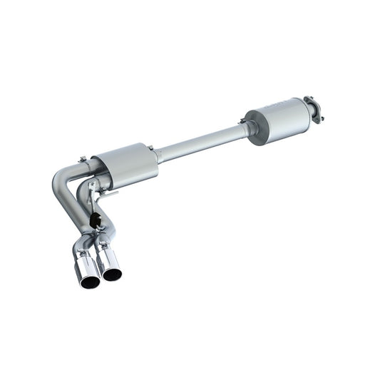 MBRP 15-20 Ford F150 T409 Pre-Axle 4in OD Tips Dual Outlet 3in Cat Back Exhaust MBRP Catback
