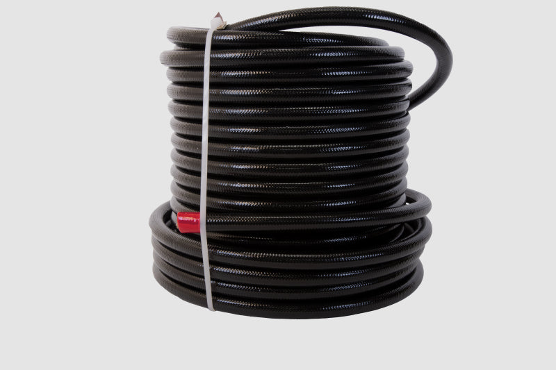 Aeromotive PTFE SS Braided Fuel Hose - Black Jacketed - AN-06 x 4ft Aeromotive Hoses