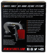 AEM Brute Force Dryflow Air Filter - Conical 6in Base OD / 5.125in Top OD / 5.25in Height AEM Induction Air Filters - Universal Fit