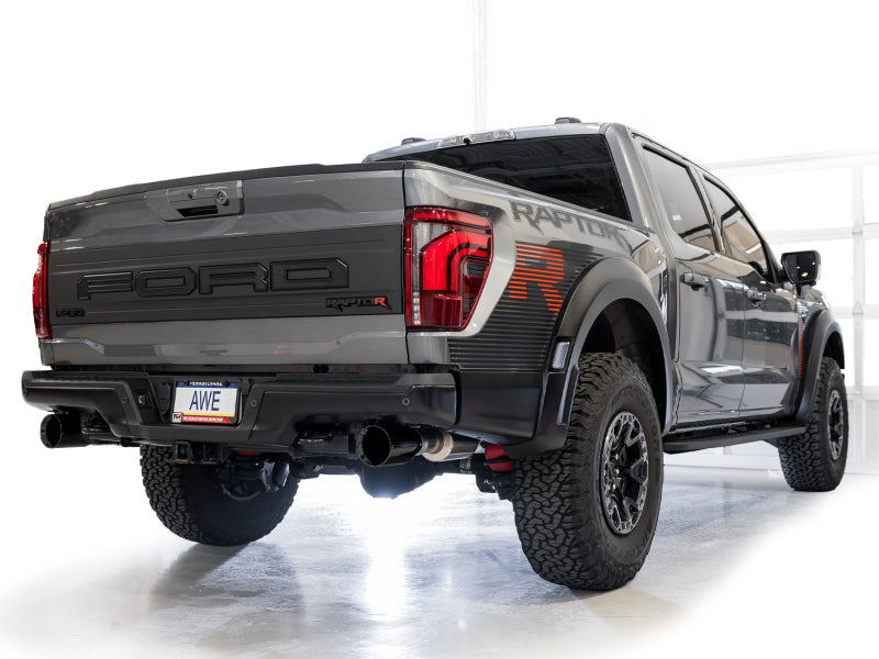 AWE Gen 3 Raptor R SwitchPath Exhaust - Diamond Black Tips AWE Tuning Catback