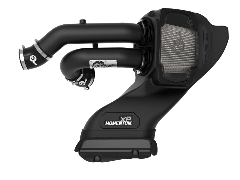 aFe 21-22 Ford F-150 Raptor V6-3.5L(tt) Momentum XP Cold Air Intake System Blk w/ Pro Dry S Filter aFe Cold Air Intakes