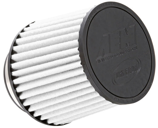 AEM Dryflow Conical Air Filter 6in Base OD x 3.5in Flange ID x 5.25in Height AEM Induction Air Filters - Universal Fit