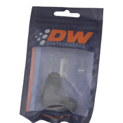DeatschWerks 8AN Male Flare to 8AN Male Flare 90-Degree Fitting - Anodized Matte Black DeatschWerks Fittings