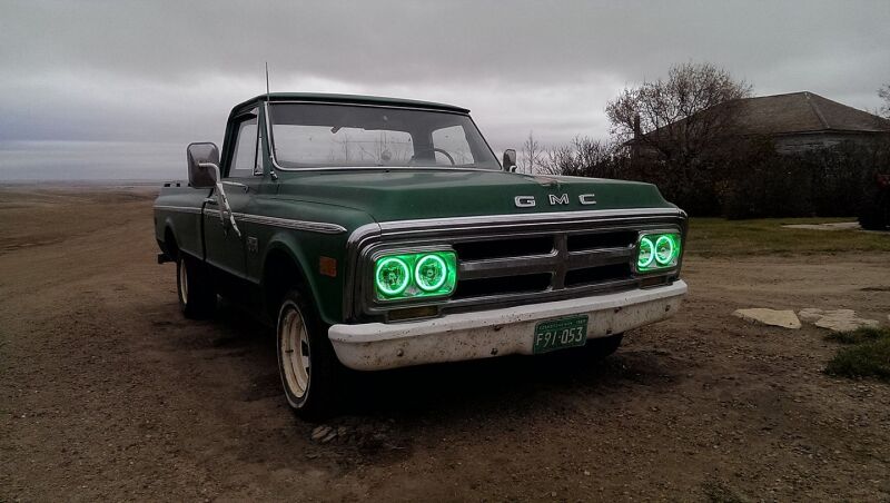 Oracle Pre-Installed Lights 5.75 IN. Sealed Beam - Amber Halo ORACLE Lighting Headlights