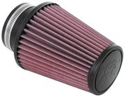 K&N Universal Clamp-On Air Filter 3in Flange ID x 5in Base OD x 3.5in Top OD x 6in Height K&N Engineering Air Filters - Universal Fit