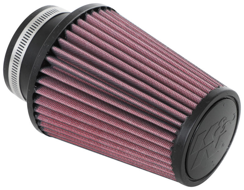 K&N Universal Clamp-On Air Filter 3in Flange ID x 5in Base OD x 3.5in Top OD x 6in Height K&N Engineering Air Filters - Universal Fit