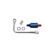Edelbrock Chromed Steel Fuel Line and Filter Kit Fo Eps Carbs Edelbrock Fuel Filters