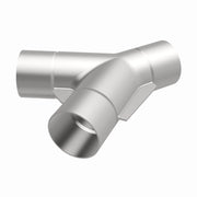 MagnaFlow Smooth Trans Y 2.50inch SS 70 deg. Magnaflow Catalytic Converter Universal