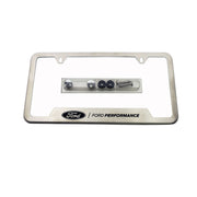Ford Racing Stainless Steel Ford Performance License Plate Frame Ford Racing License Frame