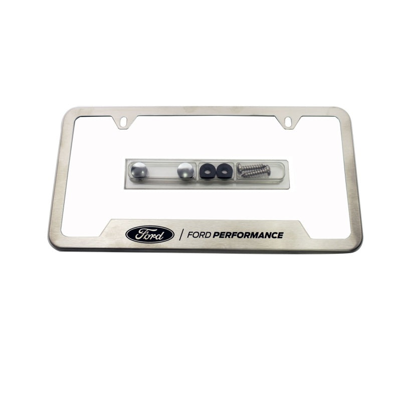 Ford Racing Stainless Steel Ford Performance License Plate Frame Ford Racing License Frame