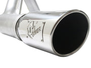 aFe Atlas Exhaust 4in Aluminized Cat-Back w/ 304 SS Polished Tip 11-13 Ford F-150 EcoBoost V6 3.5L aFe Catback