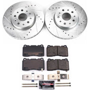 Power Stop 14-18 Cadillac CTS Front Z23 Evolution Sport Brake Kit PowerStop Brake Kits - Performance D&S