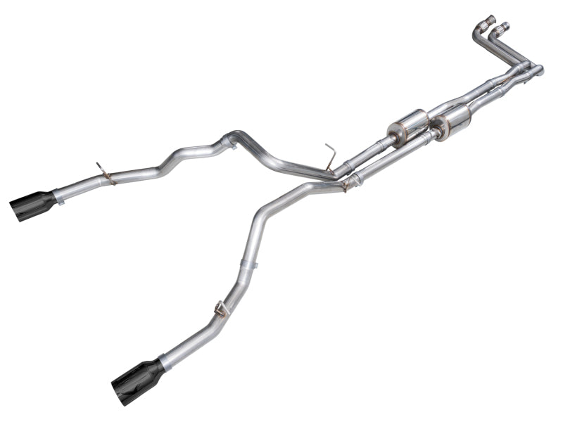AWE Tuning 2025+ RAM 1500 3.0TT Rebel 0FG Cat-Back Exhaust w/ Diamond Black Tips AWE Tuning Catback