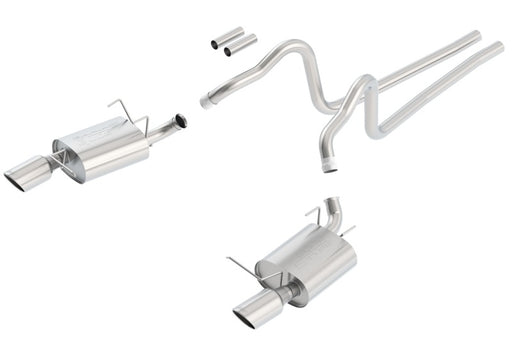 Borla 2011 Ford Mustang 3.7L 6cyl 6spd RWD SS S-Type Catback Exhaust Borla Catback