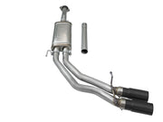 aFe Rebel Exhausts 3in SS Cat-Back 15-16 Ford F-150 EcoBoost V6 2.7/3.5L V8 5.0L w/ Black Tips aFe Catback