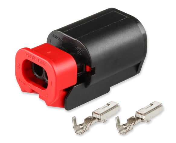 HEMI Coolant Temperature Sensor Connector 570-233 HOLLEY Autoparts