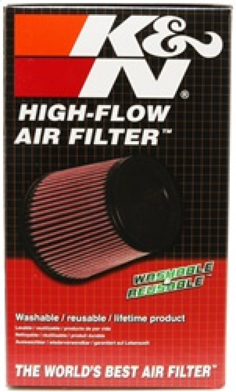 K&N Universal Clamp-On Air Filter 4-1/2in FLG / 5-7/8in B / 4-1/2in T / 8-3/8in H K&N Engineering Air Filters - Universal Fit