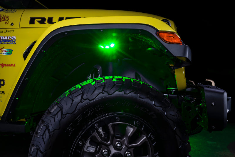 Oracle Underbody RGB+W Wheel Well Rock Light Kit - 4 PCS - ColorSHIFT ORACLE Lighting Light Bars & Cubes