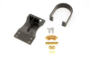 BMR 10-15 5th Gen Camaro V8 Automatic Front Driveshaft Safety Loop - Black Hammertone BMR Suspension Driveshaft Loops