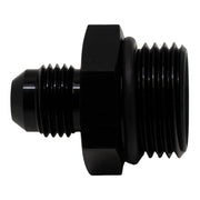 DeatschWerks 10AN ORB Male to 6AN Male Flare Adapter (Incl O-Ring) - Anodized Matte Black DeatschWerks Fittings
