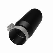 MagnaFlow Tip Stainless Black Coated Single Double Round Single Outlet 5in Dia 4in Inlet 13in L Magnaflow Catalytic Converter Universal