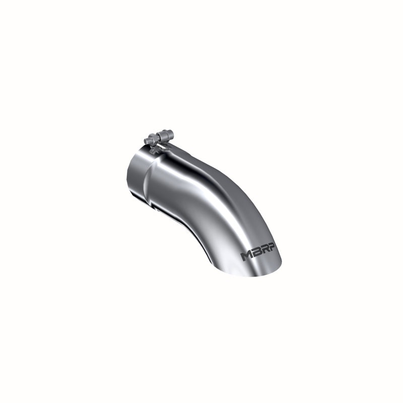 MBRP Universal Tip 4 O.D. Turn Down 4 inlet 12 length MBRP Steel Tubing