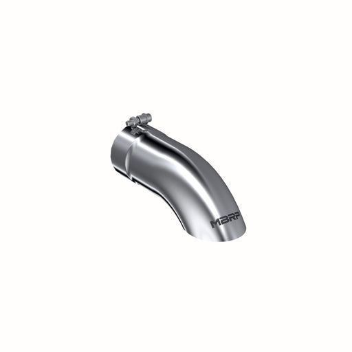 MBRP Universal Tip 4 O.D. Turn Down 4 inlet 12 length MBRP Steel Tubing