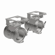 MagnaFlow 2018 Ford Mustang V8-5.0LGAS Exhaust Acc - 2.5in ID/OD - 304SS - Integrated V-Band Flanges Magnaflow Flanges