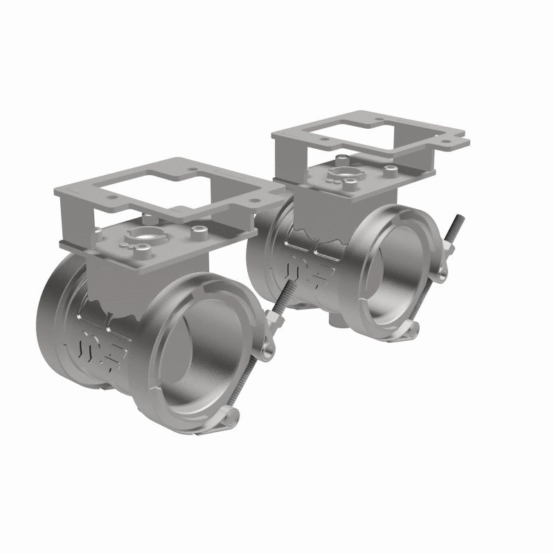 MagnaFlow 2018 Ford Mustang V8-5.0LGAS Exhaust Acc - 2.5in ID/OD - 304SS - Integrated V-Band Flanges Magnaflow Flanges