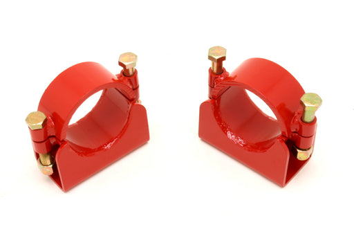 BMR 82-02 3rd Gen F-Body w/ 3.0in Axles Sway Bar Mount Kit w/ Bolt-On Bracket - Red BMR Suspension Sway Bar Brackets