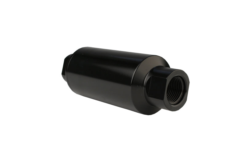Aeromotive In-Line Filter - AN-10 - Black - 100 Micron Aeromotive Fuel Filters