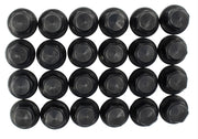 Ford Racing M14 x 1.5 Black Lug Nut - Set of 24 Ford Racing Lug Nuts