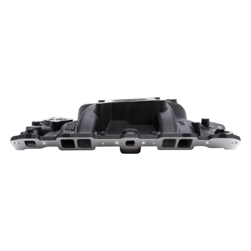 Edelbrock Intake Manifold Perf Eps SBC w/ Oil Fill Tube and Breather Black Edelbrock Intake Manifolds