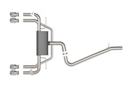 aFe MACHForce XP 3in-2.5in 304SS Exhaust Cat-Back 15-20 Audi S3 L4-2.0L (t) - Polished Tips aFe Catback
