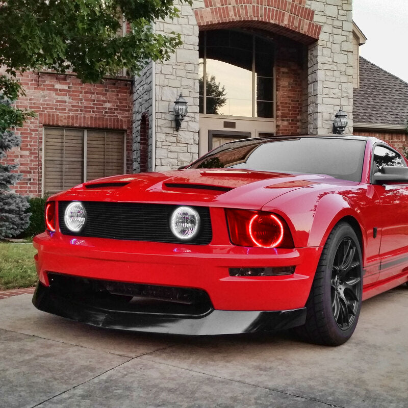 Oracle Ford Mustang 05-09 Halo Kit - ColorSHIFT w/ BC1 Controller ORACLE Lighting Headlights