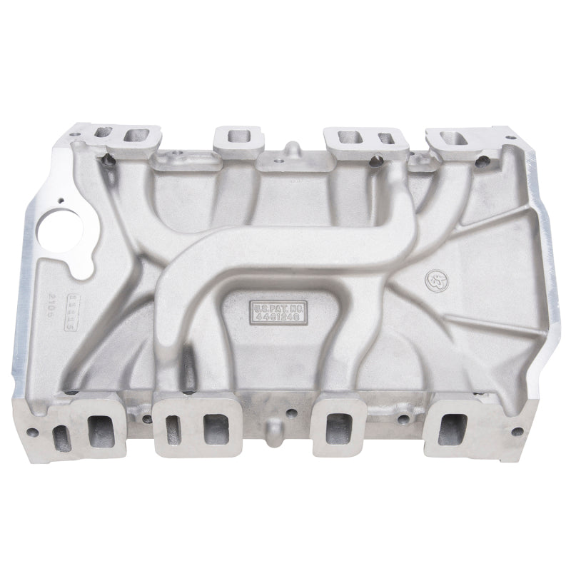 Edelbrock Performer 390 w/ O EGR Polished Manifold Edelbrock Intake Manifolds