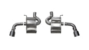 Corsa 2016-2024 Chevrolet Camaro SS 6.2L V8 2.75in Polished Xtreme Axle-Back Exhaust Dual Rear Exit CORSA Performance Axle Back