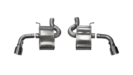 Corsa 2016-2024 Chevrolet Camaro SS 6.2L V8 2.75in Polished Xtreme Axle-Back Exhaust Dual Rear Exit CORSA Performance Axle Back