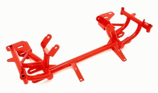BMR 98-02 4th Gen F-Body K-Member w/ Turbo LS1 Motor Mounts and Pinto Rack Mounts - Red BMR Suspension Crossmembers