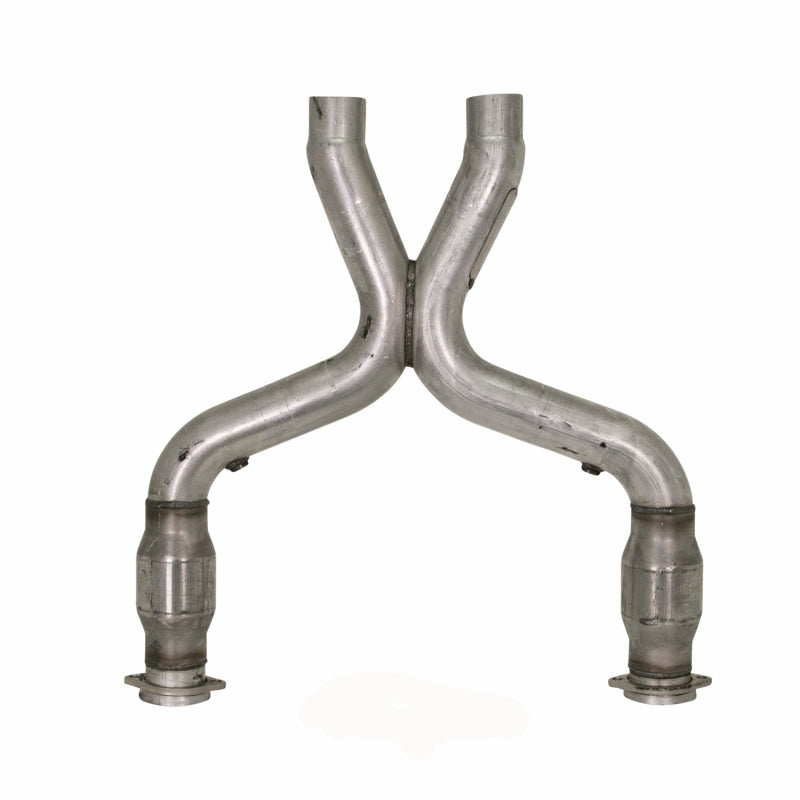 BBK 11-14 Mustang 5.0 Short Mid X Pipe With Catalytic Converters 3.0 For BBK Long Tube Headers BBK X Pipes