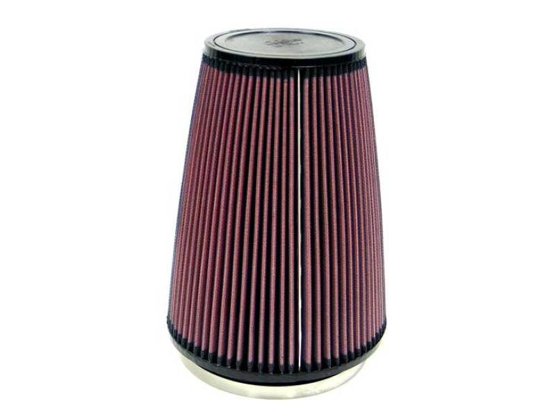 K&N Filter Universal Rubber Filter 6 inch Flange 7.5 inch Base 5 inch Top 10 inch Height K&N Engineering Air Filters - Universal Fit