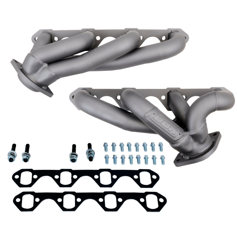 BBK 87-95 Ford F150 Truck 5.0 302 Shorty Unequal Length Exhaust Headers - 1-5/8 Titanium Ceramic BBK Headers & Manifolds