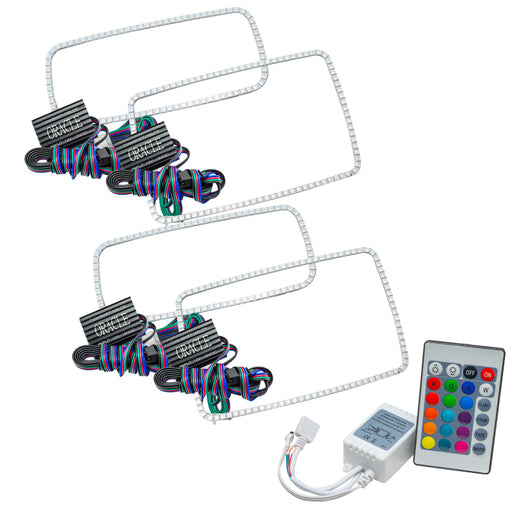 Oracle Ford F250 08-10 Halo Kit - ColorSHIFT w/ Simple Controller ORACLE Lighting Headlights