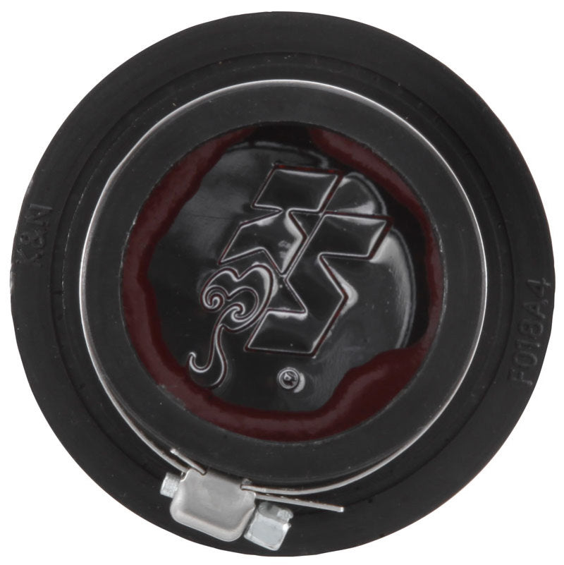K&N 1.75in Flange ID x 3in OD x 2.5in H Chrome Finish Rubber Base Crankcase Vent Filter K&N Engineering Air Filters - Universal Fit