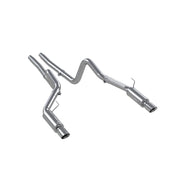 MBRP 05-09 Ford Shelby GT500 / GT Dual Split Rear Race Version, T409 4in Tips Exhaust System MBRP Catback