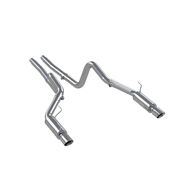 MBRP 05-09 Ford Shelby GT500 / GT Dual Split Rear Race Version, T409 4in Tips Exhaust System MBRP Catback