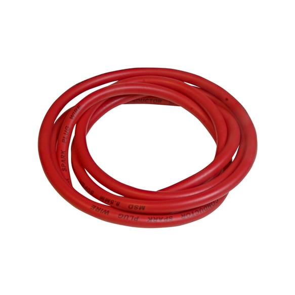 Super Conductor 8.5mm Wire, Red, 6' Bulk 34039 MSD Autoparts