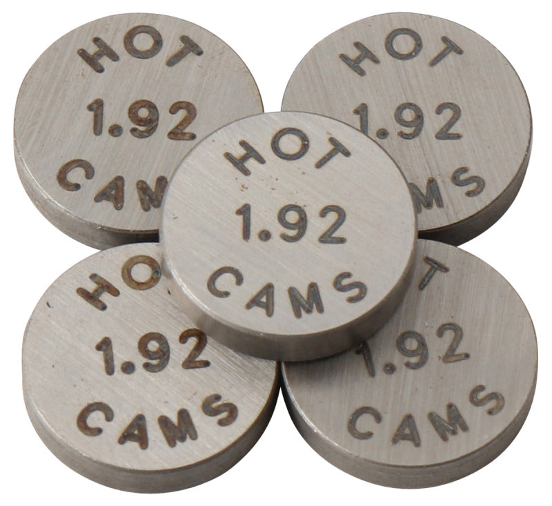 Hot Cams Shim Kits 1.920mm Thickness - 5 Pack
